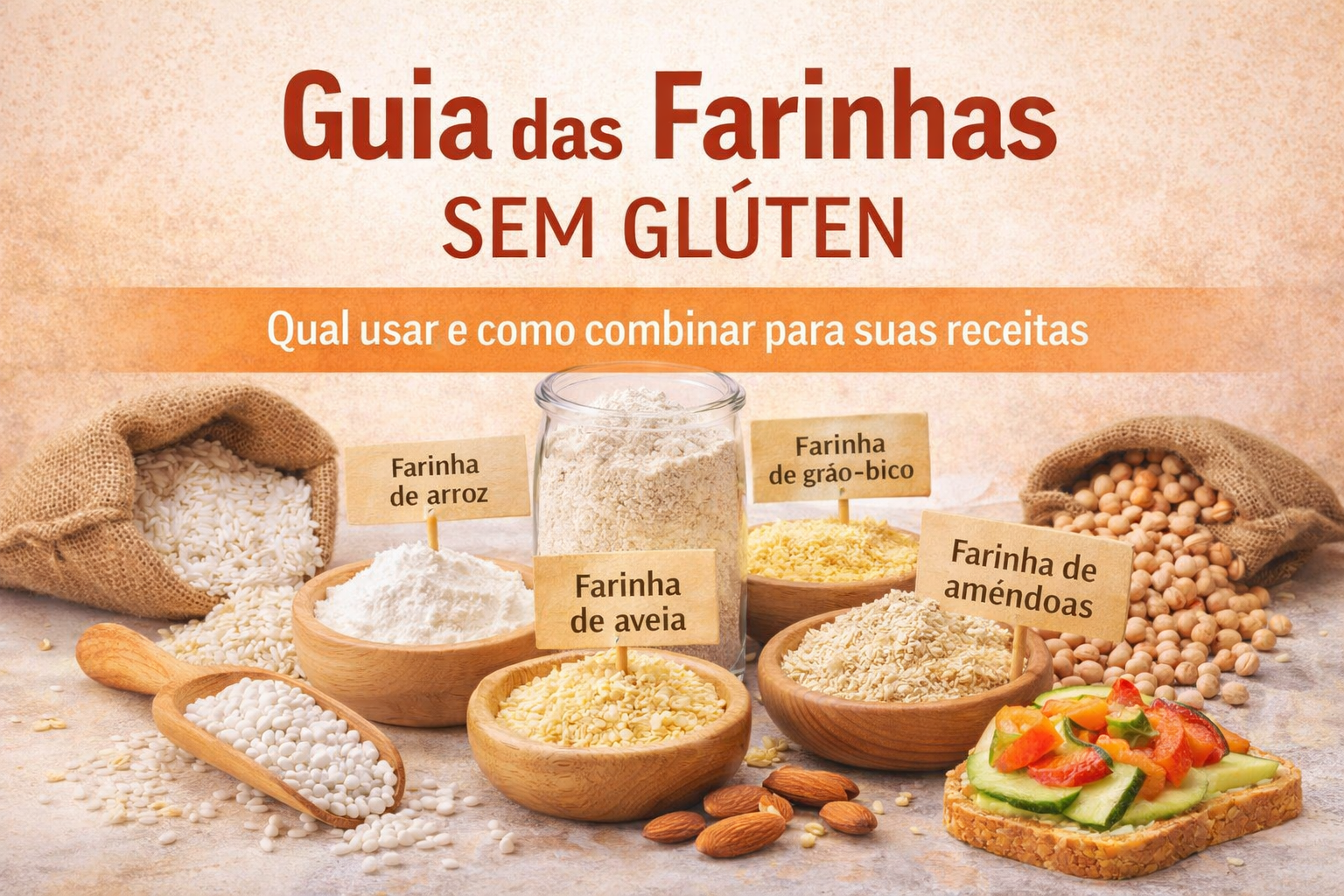 Guia das Farinhas sem Glúten